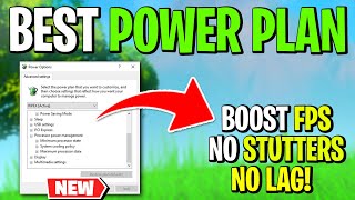 Custom Power Plan For Gaming (Best Power Plan Settings For Gaming)