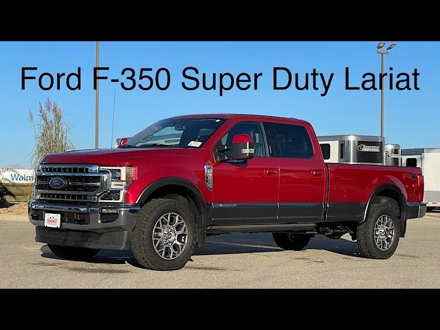 A preview image of the linked video showcasing 2020 Ford F350 Lariat Crew Cab 4X4