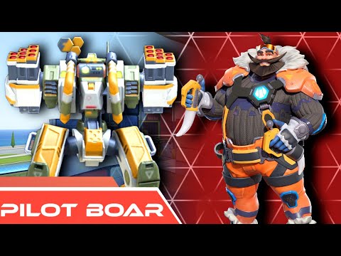 New Legendary Pilot Boar First Try🥇With Orion | Mech Arena