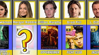 Comparison: Celebrities Movies With the highest IMDB Ratings
