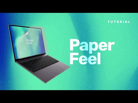 Tutorial - PaperFeel Panzerfolie für den Laptop | GREENMNKY®