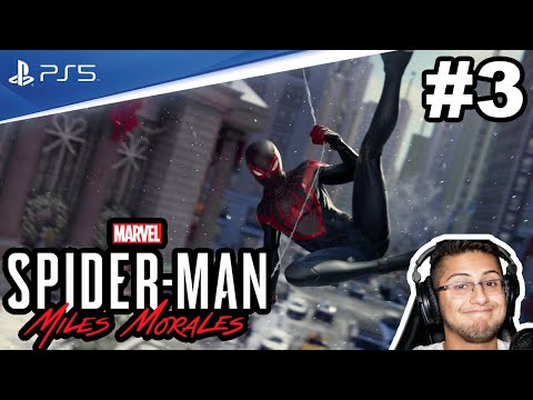 SPIDER-MAN MILES MORALES PS5 Walkthrough Gameplay Part 3 - UNDERGROUND UNDERCOVER (Playstation 5)