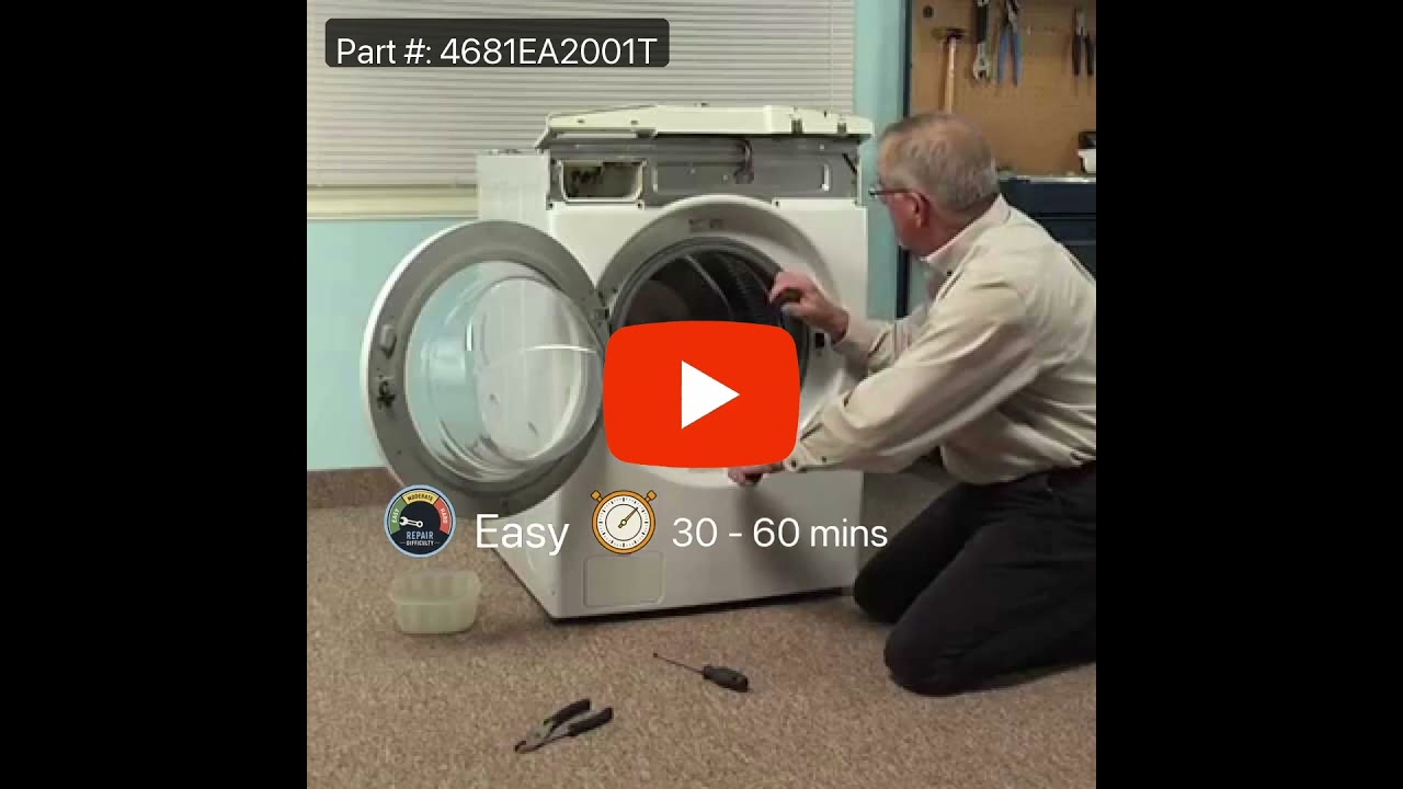 Replacing your LG Washer Washing Machine Drain Pump