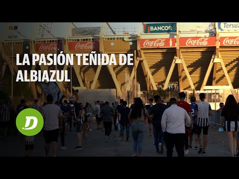 La pasión teñida de albiazul