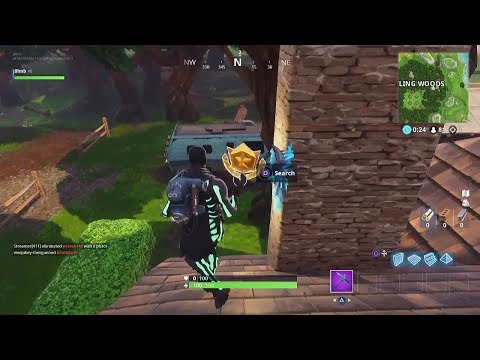 Fortnite Battle Royale - Season 6 Week 3 Hunting Party Secret Battlestar Location
