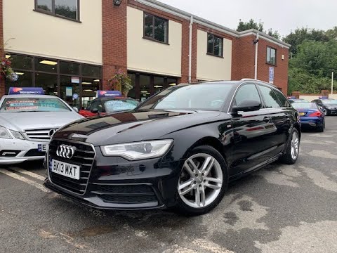 2013 13-Reg Audi A6 2.0 TDI S-Line Auto, New Model, Stunning Cond £12495