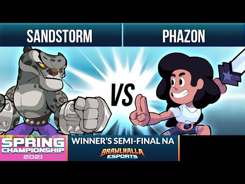 Sandstorm vs Phazon - Winner's Semi-Final - Spring Championship 2021 - NA 1v1