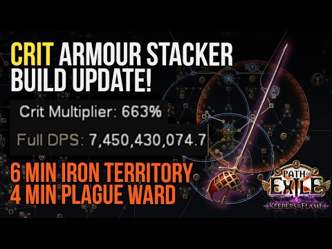 7B DPS Crit Armour Stacker Build UPDATE! 600+ Crit Multi! 🔥 | Path of Exile 3.27