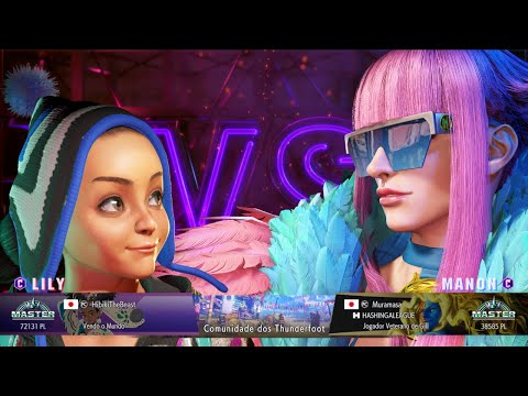 SF6 - Hibikithebeast (TOP 1 Lily) vs Muramasa (Manon) - Street Fighter 6 RANKED MATCH