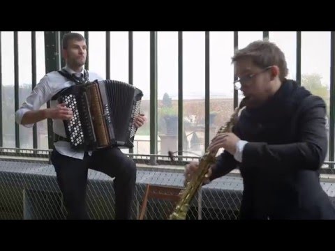 "Un jour à Paris" "One day in Paris" with  Vincent Peirani et Emile Parisien"