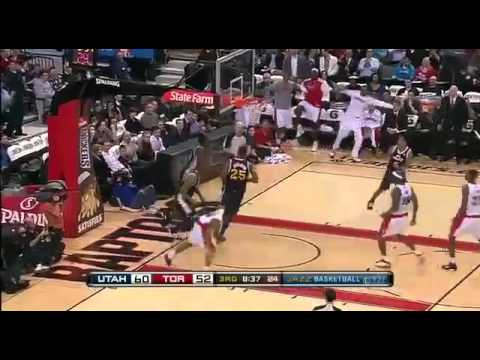 DeMar DeRozan MONSTER Dunk vs Jazz