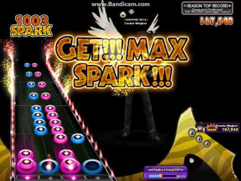 Audition Guitar Custom - Daybreak - I Heard You Lv.4 Crazy 92bpm