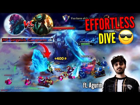 EFFORTLESS DIVE 😎 ft. Agurin, FNC Vladi - Trundle vs. Gangplank