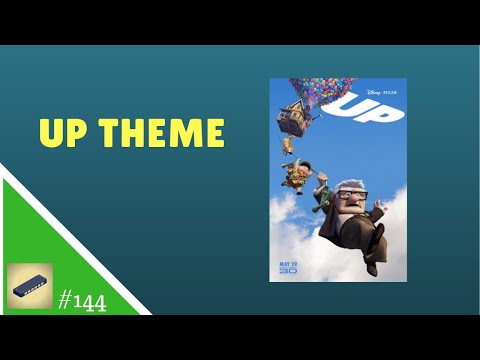 Aula 144 GAITA C - Up Theme - Tablatura fácil