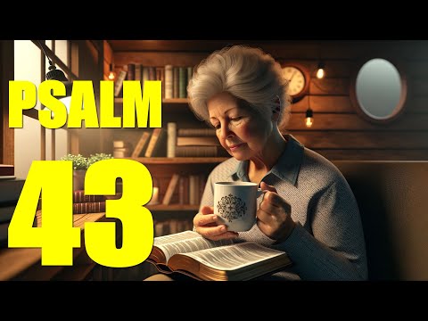 Psalm 43 Reading:  Prayer to God in Time of Trouble (With words - KJV)
