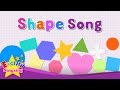 Shape Song English Kids Song Learn About Shapes Kindergarten Educational Song