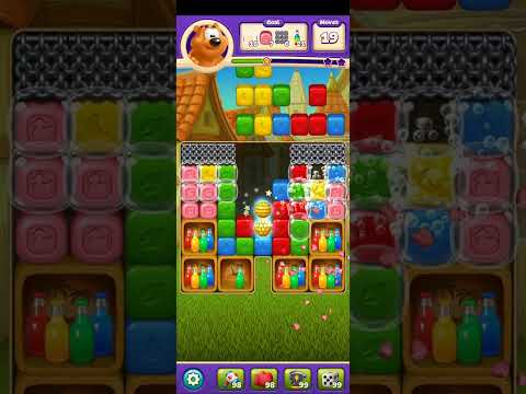 Toon Blast Level 2574 No Boosters Series