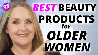 Best Makeup Products For Mature Skin | AMAZING Products I Can't Live WITHOUT! Women Over 50