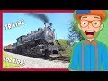 Trains For Kids By Blippi Educational Videos For Toddlers And Children