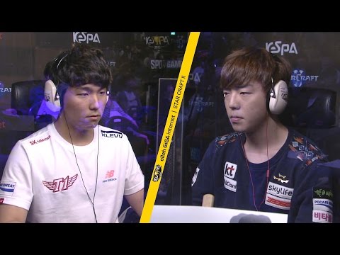[KeSPA Cup] Dark vs Life Semifinals A set3 -EsportsTV, Starcraft 2