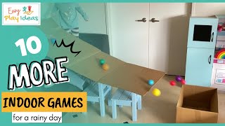 PLAY INSPIRATION | 10 Indoor Games for Kids on a Rainy Day - Never Get Bored!