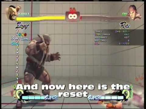 SSF4:AE Ver. 2012 Zangief Reset