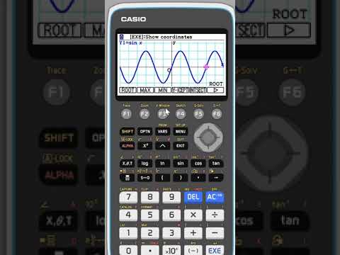 Drawing Trig Graphs On A Graphical Calculator