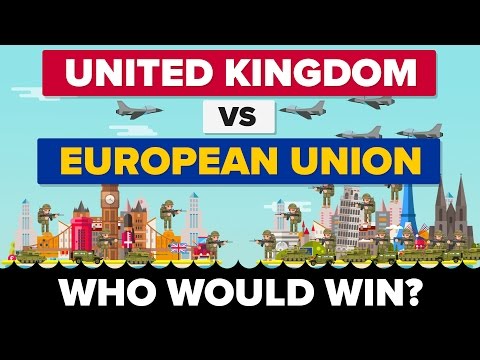United Kingdom vs European Union (UK VS EU) 2017 - Who Would Win? Brexit / Military Comparison