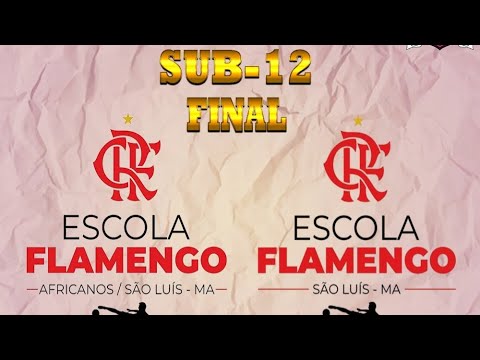 AO VIVO ESCOLA FLAMENGO (TURU) X ESCOLA FLAMENGO (AFRICANOS) - FINAL DA COPA KIDS SUB-12