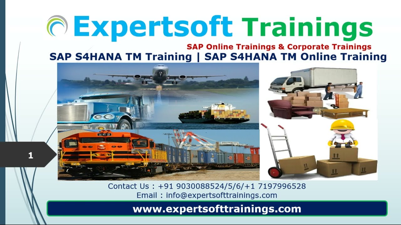SAP S4HANA Transportation Training | SAP S4HANA TM Embedded Training