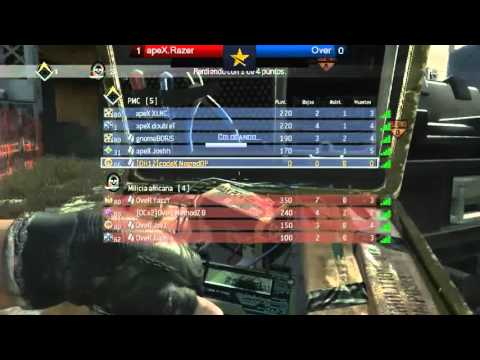 Dreamhack Valencia : apeX.Razer vs Over : WBR3 - Map 2 (English Comms)