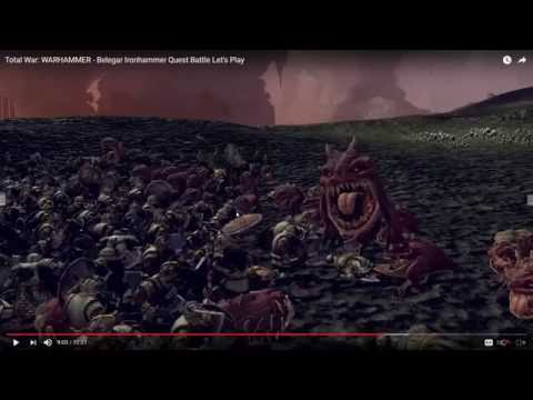 Total War Warhammer DLC - Squigs in action commentary and stats