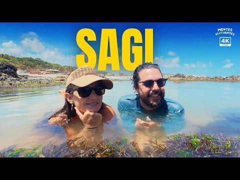 AQUI O TEMPO DESACELERA • 4 DIAS EM SAGI • Baía Formosa, Rio Grande do Norte - Vlog Viagem (4K)
