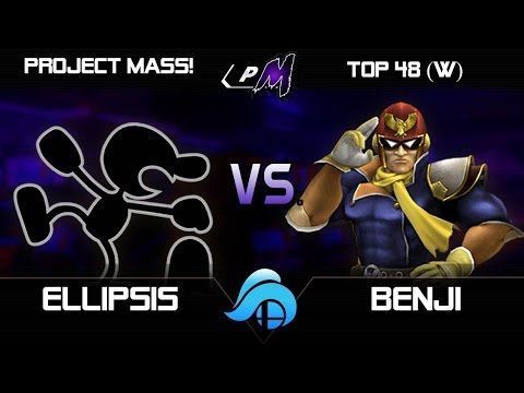 Project MASS Top 48 - Ellipsis (Game and Watch) vs. Benji (Falcon)