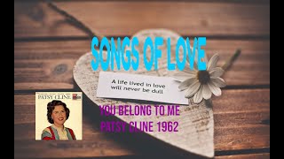 PATSY CLINE - YOU BELONG TO ME