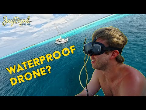 Luxury Yacht FPV Fly Through - JayByrd Sails on Soneva Aqua