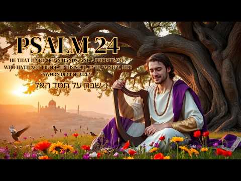🌿 Psalm 24 Sung | The King of Glory in Ancient Hebrew Music