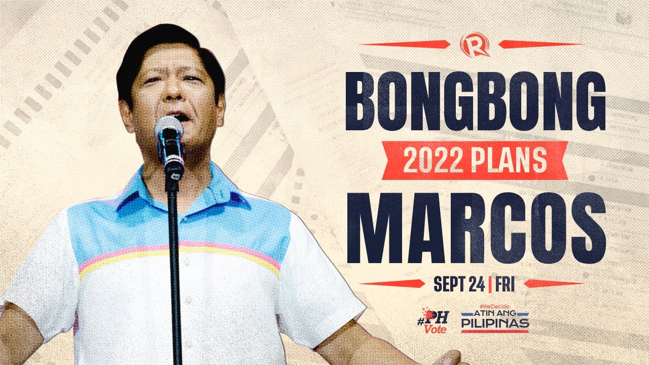 Bongbong Marcos discusses plans for 2022 elections