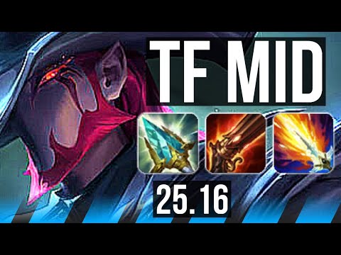 TWISTED FATE vs RYZE (MID) | KR Master | 25.16
