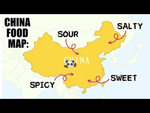 Learn Different Chinese Food in Mandarin Chinese: Top Chinese dishes, flavors and areas