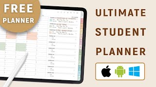 Best Student Digital Planner | FREE 2026 Planner