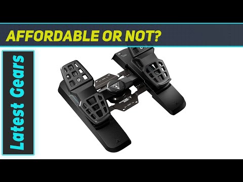 Turtle Beach VelocityOne Rudder Pedals: Best Flight Sim Pedals for Precision and Realism