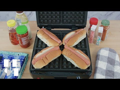 Everything Tastes Better In A Waffle Iron | Best Products
