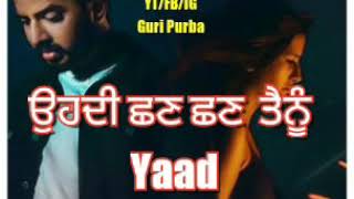 Jhanjar Tere Pairi - Gur Chahal || Whatsapp Status