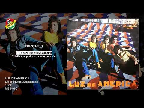 LUZ DE AMERICA (1982). Disco Completo