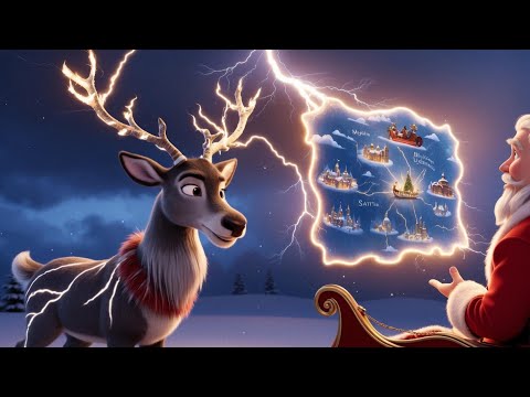 Renii lui Moș Crăciun🦌🎅 - Cântec de Iarnă pentru Copii ✨