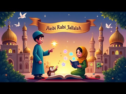 Hasbi Rabbi Jallallah | حسبي ربي جلَّ الله | Islamic lullaby  for kids