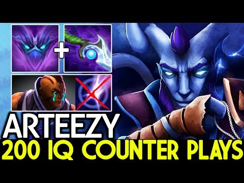 ARTEEZY [Riki] 200 IQ Counter Plays Destroyed AM Carry 7.22 Dota 2