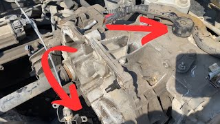 How to change Transmission Fluid GMC Terrain 2010-2019 Fill and Drain Plugs Location