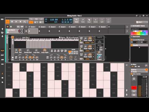 Bitwig 1.3.1 RC-1 touch functionality on non MS Surface Device
